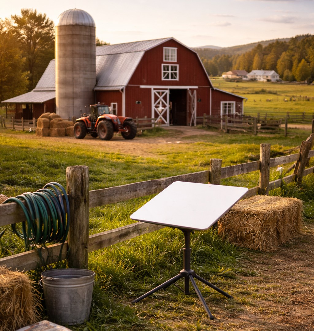 Starlink em fazendas